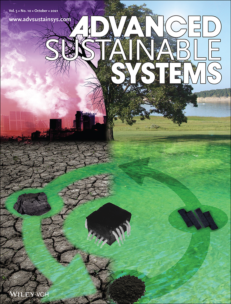 Cover of Advanced Sustainable Systems, 2021